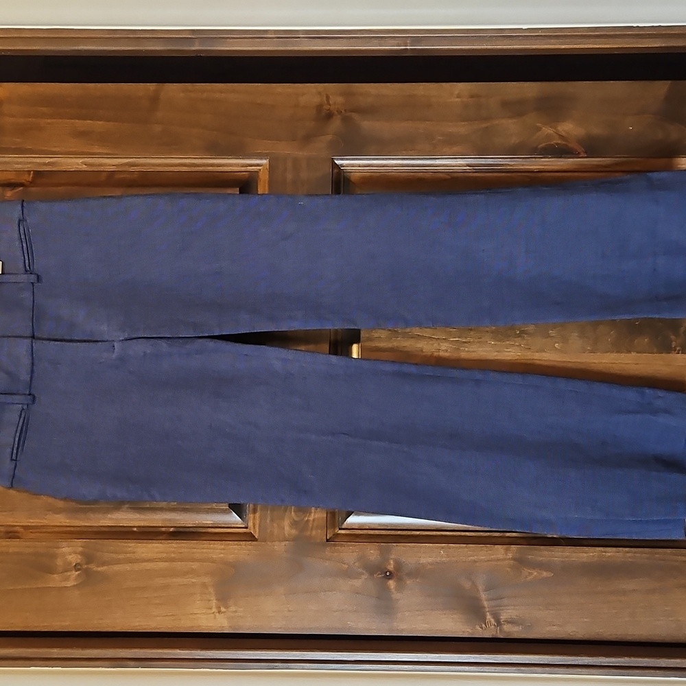 LOFT 2 Petites Textured Marisa Trouser